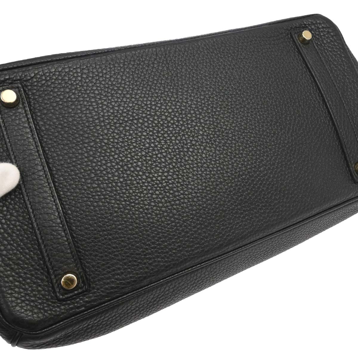 Hermes Black Togo Birkin 35 Handbag