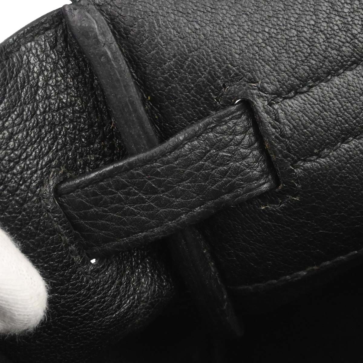 Hermes Black Togo Birkin 35 Handbag