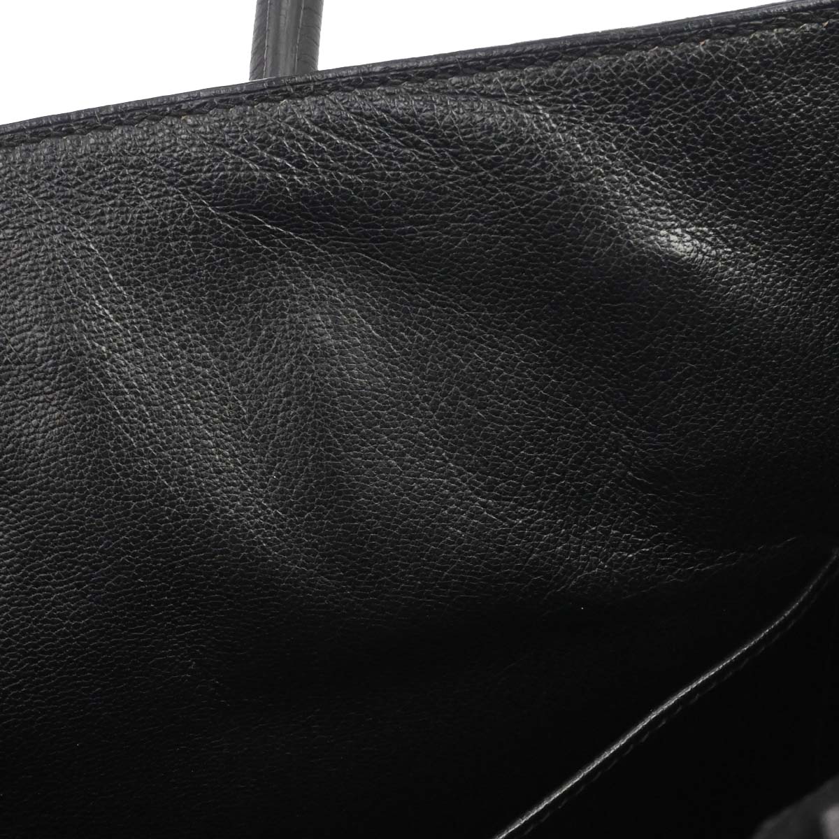 Hermes Black Togo Birkin 35 Handbag