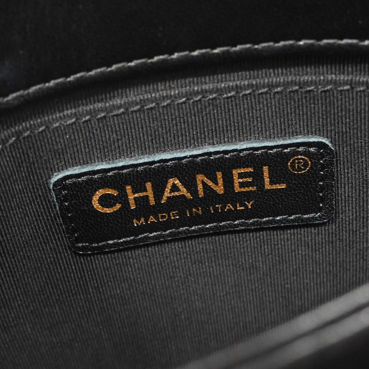 Chanel 2017 Black Lambskin Unchained Flap 2way Shoulder Handbag