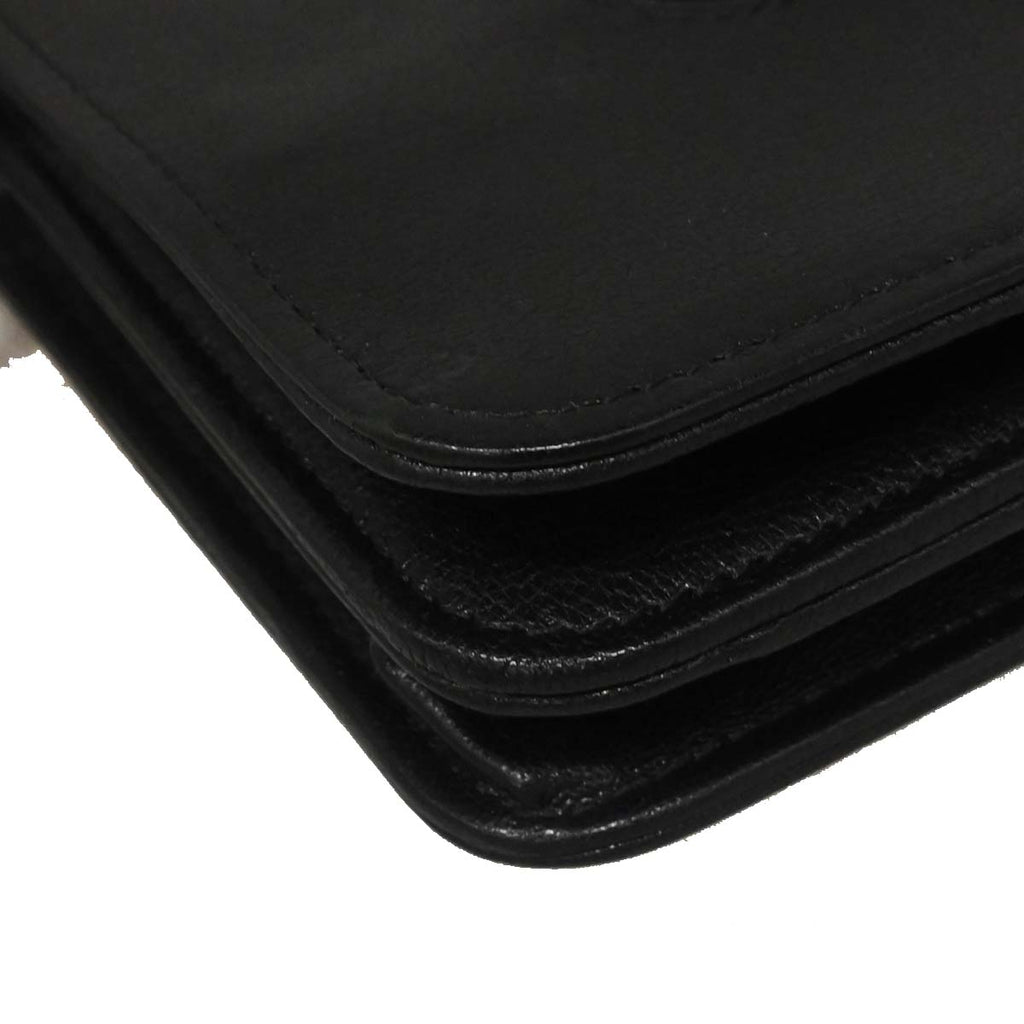 Chanel Black Lambskin WOC Wallet on Chain Bag
