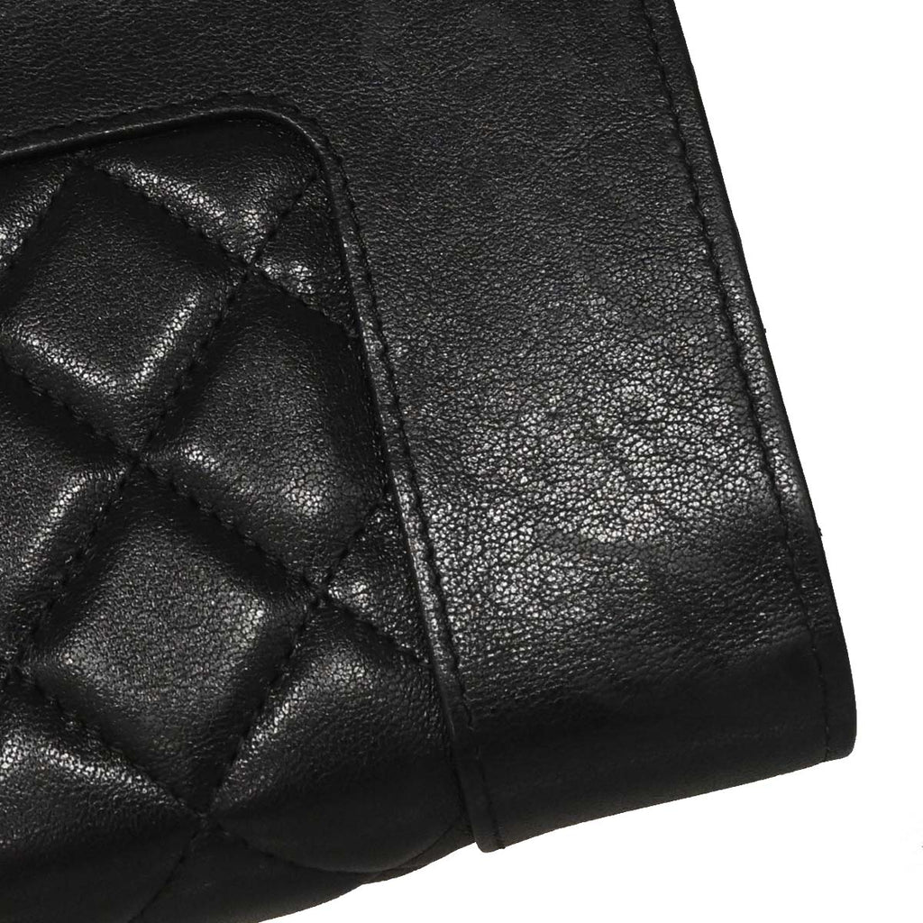 Chanel Black Lambskin WOC Wallet on Chain Bag