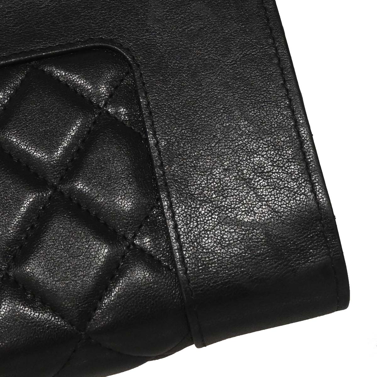 Chanel Black Lambskin WOC Wallet on Chain Bag
