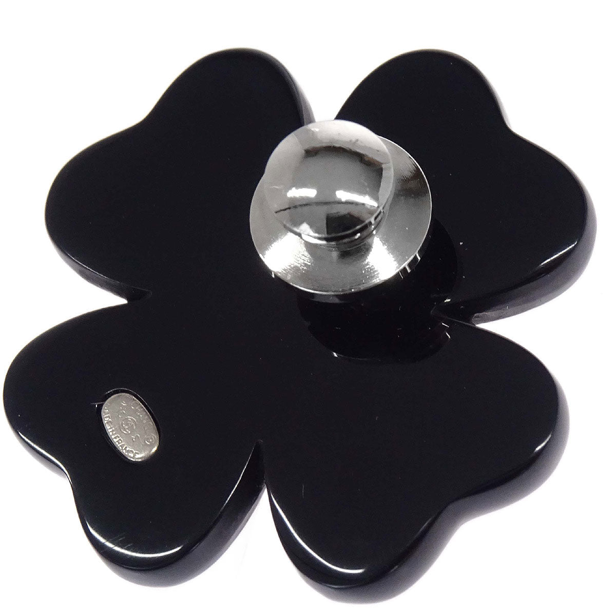 Chanel 4set Brooch Pin Black 15S