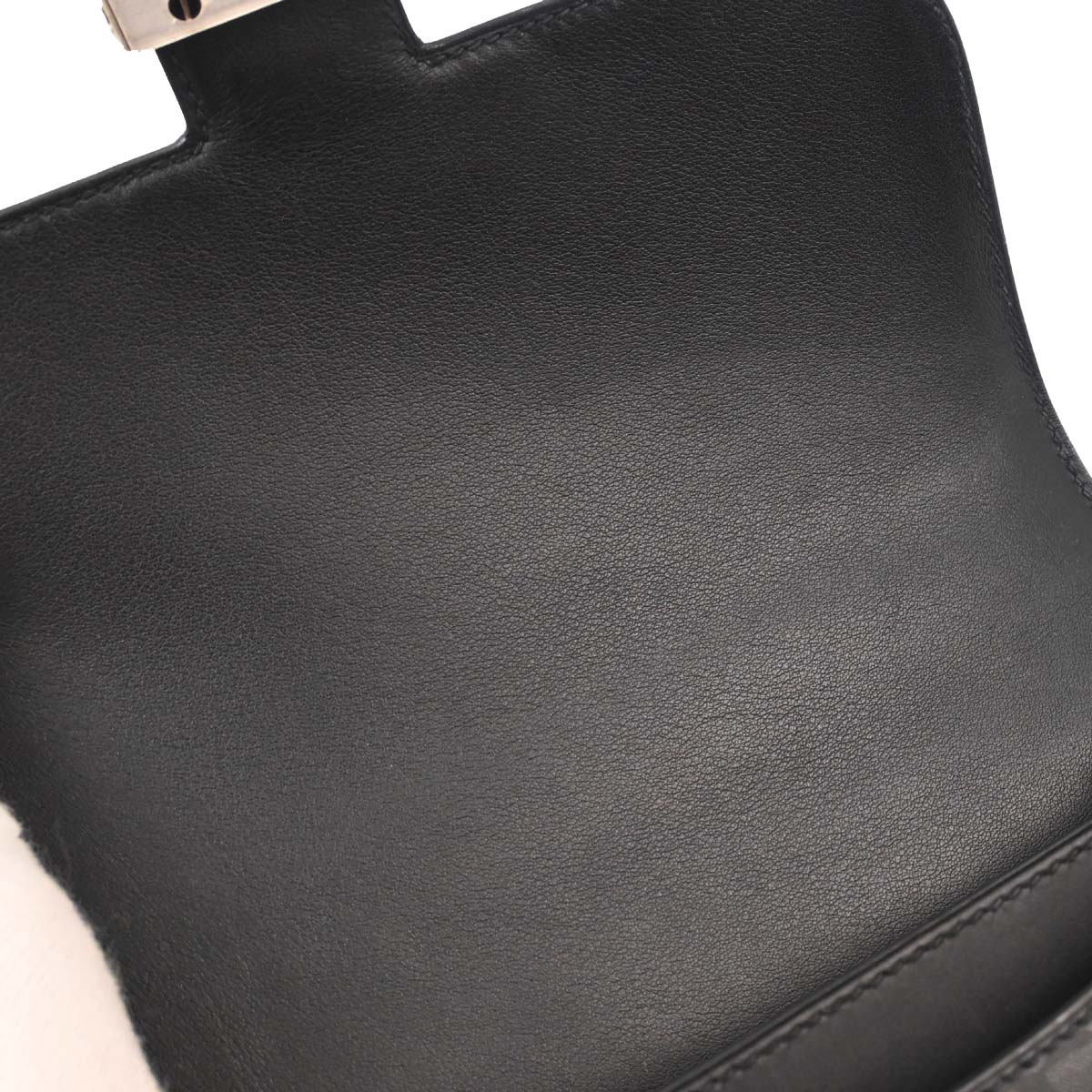 Hermes Black Sombrero On A Summer Night Constance 18 Shoulder Bag