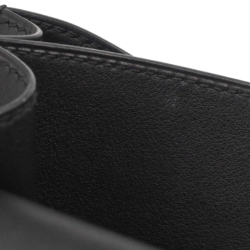 Hermes Black Sombrero On A Summer Night Constance 18 Shoulder Bag