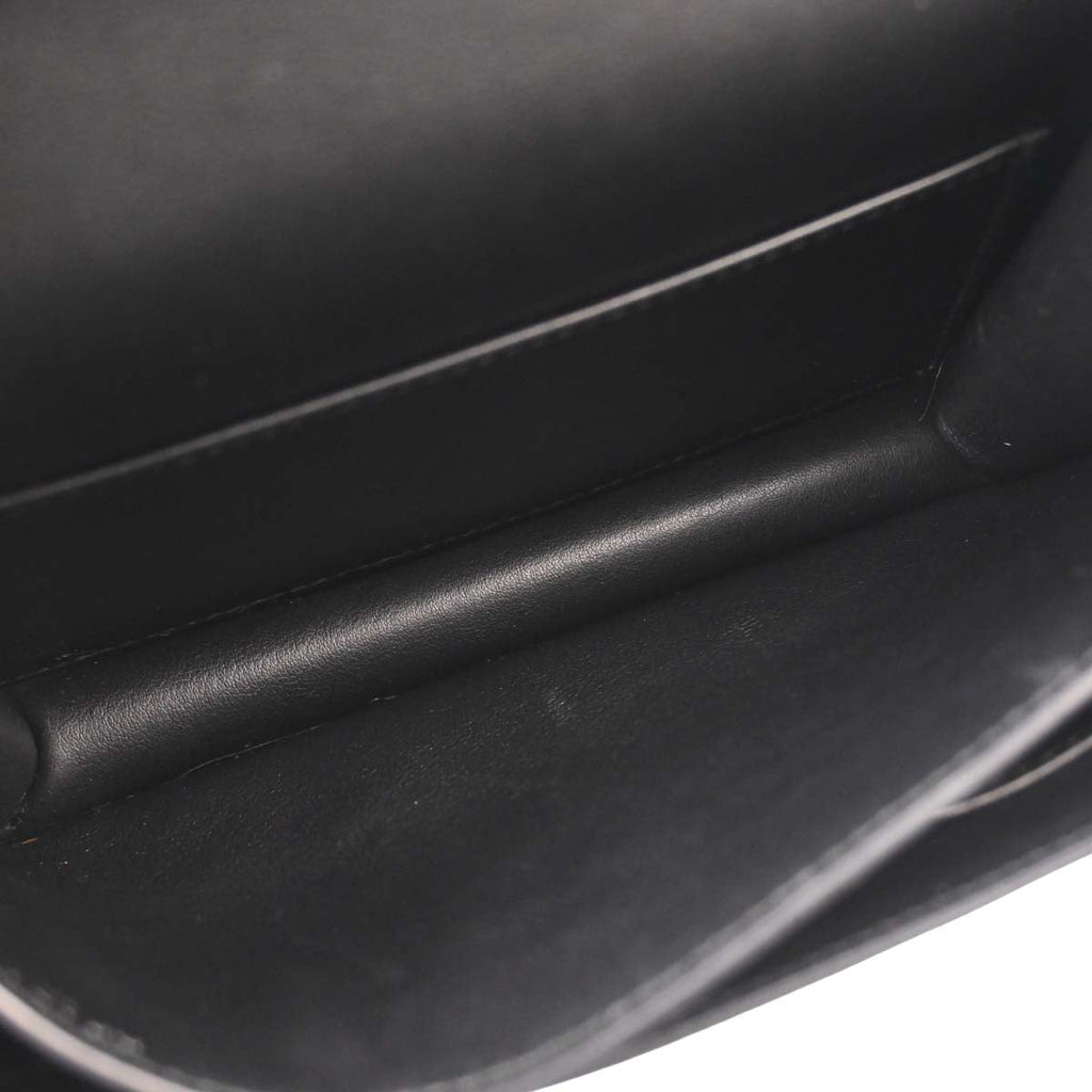 Hermes Black Sombrero On A Summer Night Constance 18 Shoulder Bag