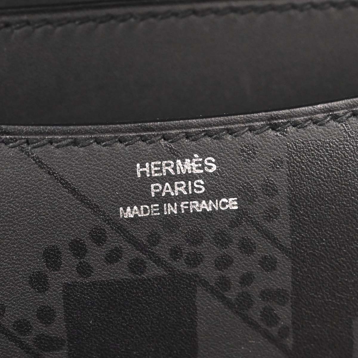 Hermes Black Sombrero On A Summer Night Constance 18 Shoulder Bag