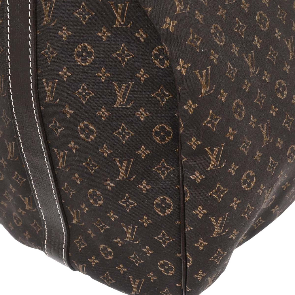 Louis Vuitton Brown Monogram Idylle Speedy Voyage 45 Shoulder Duffle Bag M56705