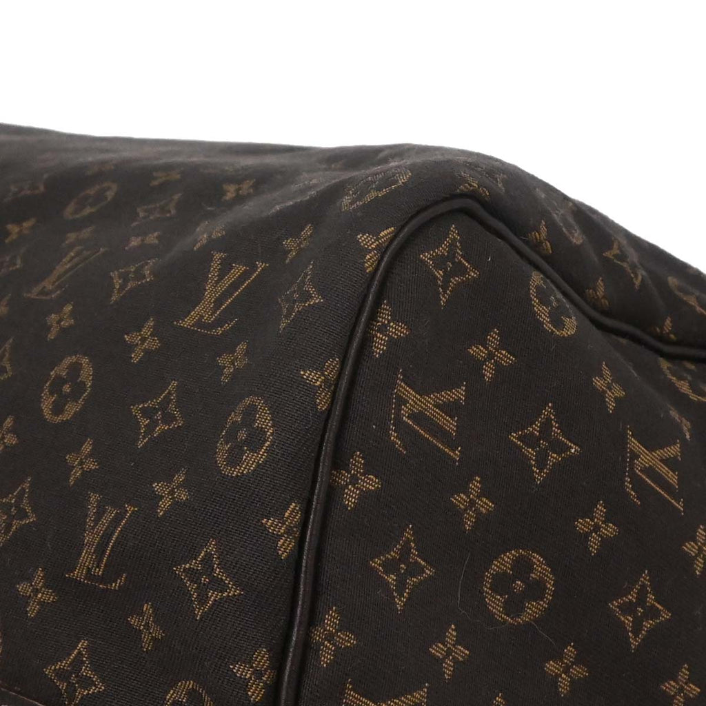 Louis Vuitton Brown Monogram Idylle Speedy Voyage 45 Shoulder Duffle Bag M56705
