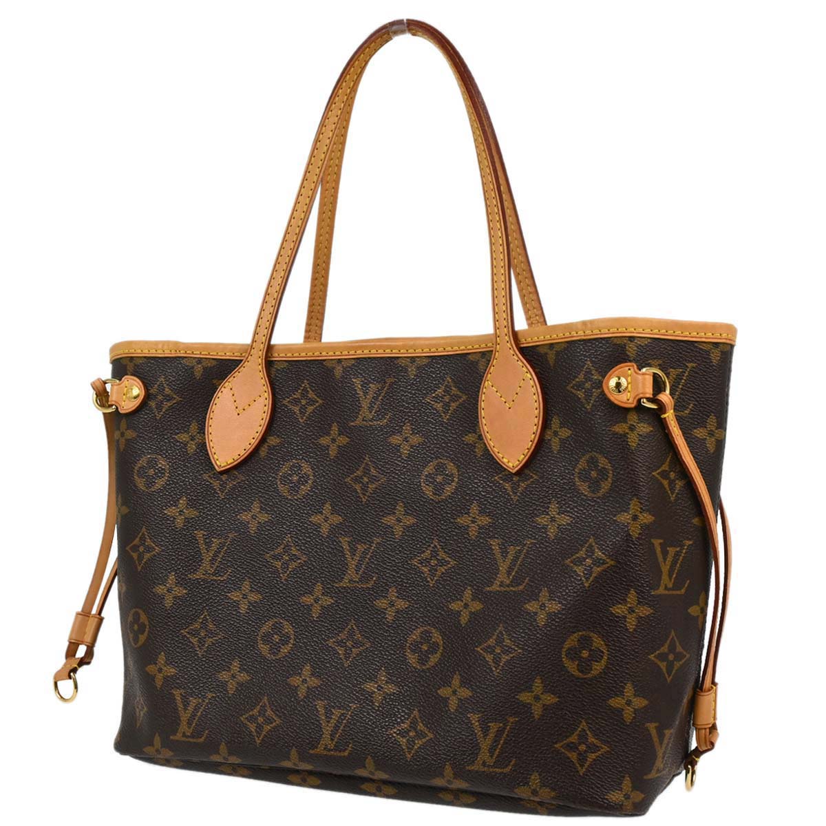 Louis Vuitton Monogram Neverfull PM Tote Handbag M40155