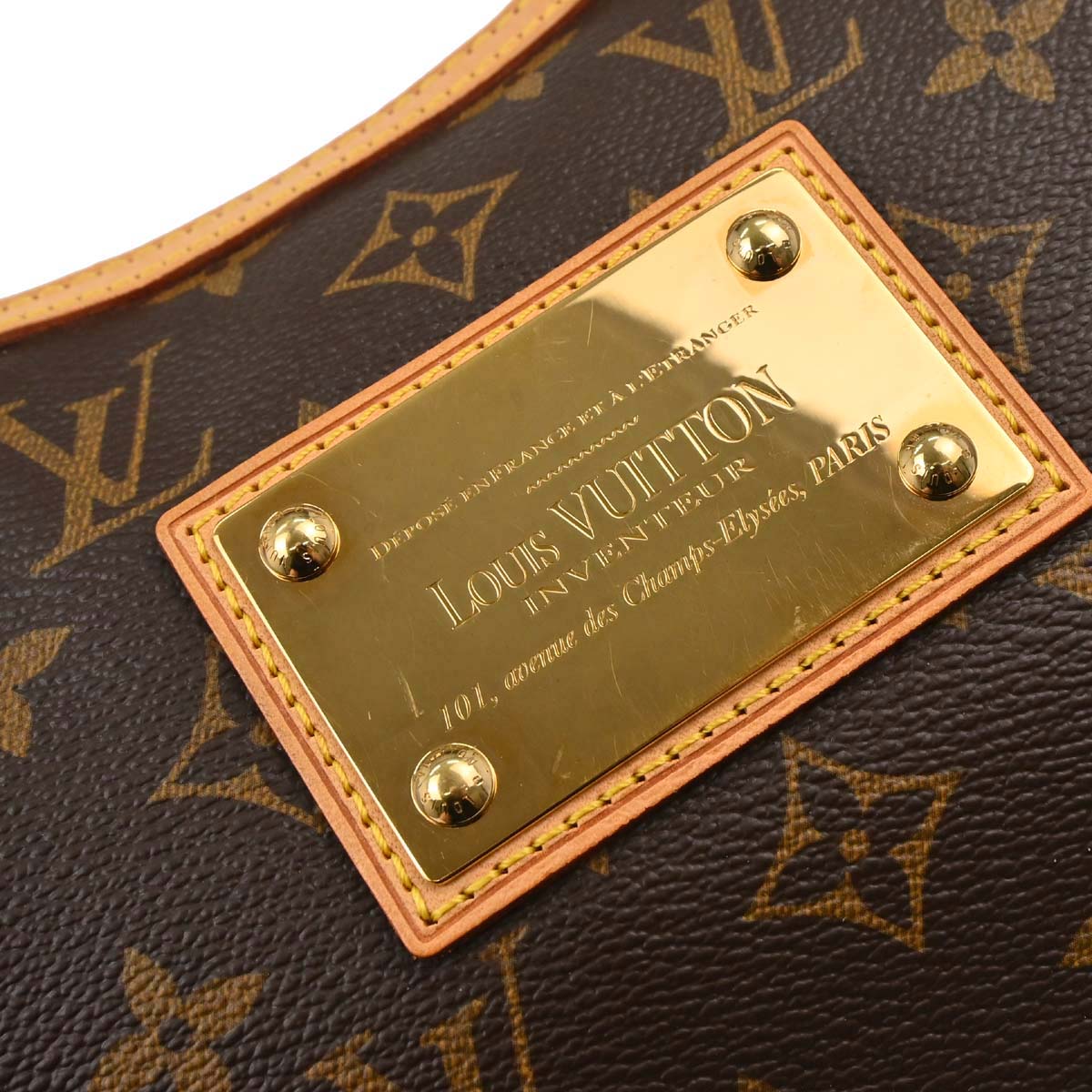 Louis Vuitton 2011 Monogram Thames PM Hobo Handbag M56384