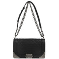 Boy Chanel 2014 Black Calfskin Medium Shoulder Bag