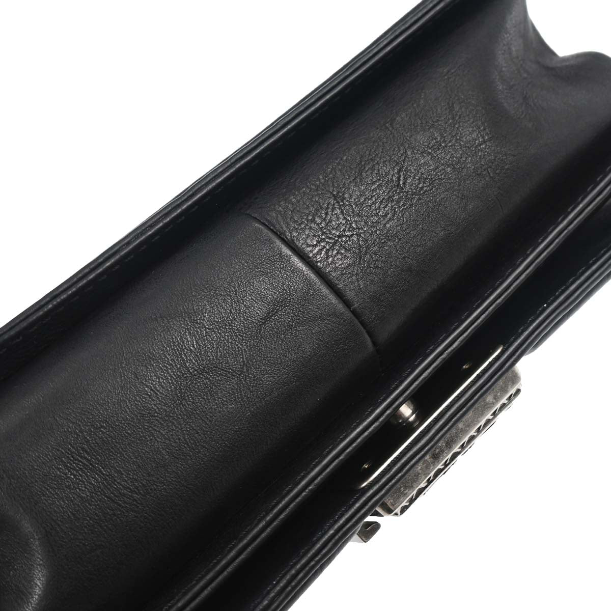 Boy Chanel 2014 Black Calfskin Medium Shoulder Bag