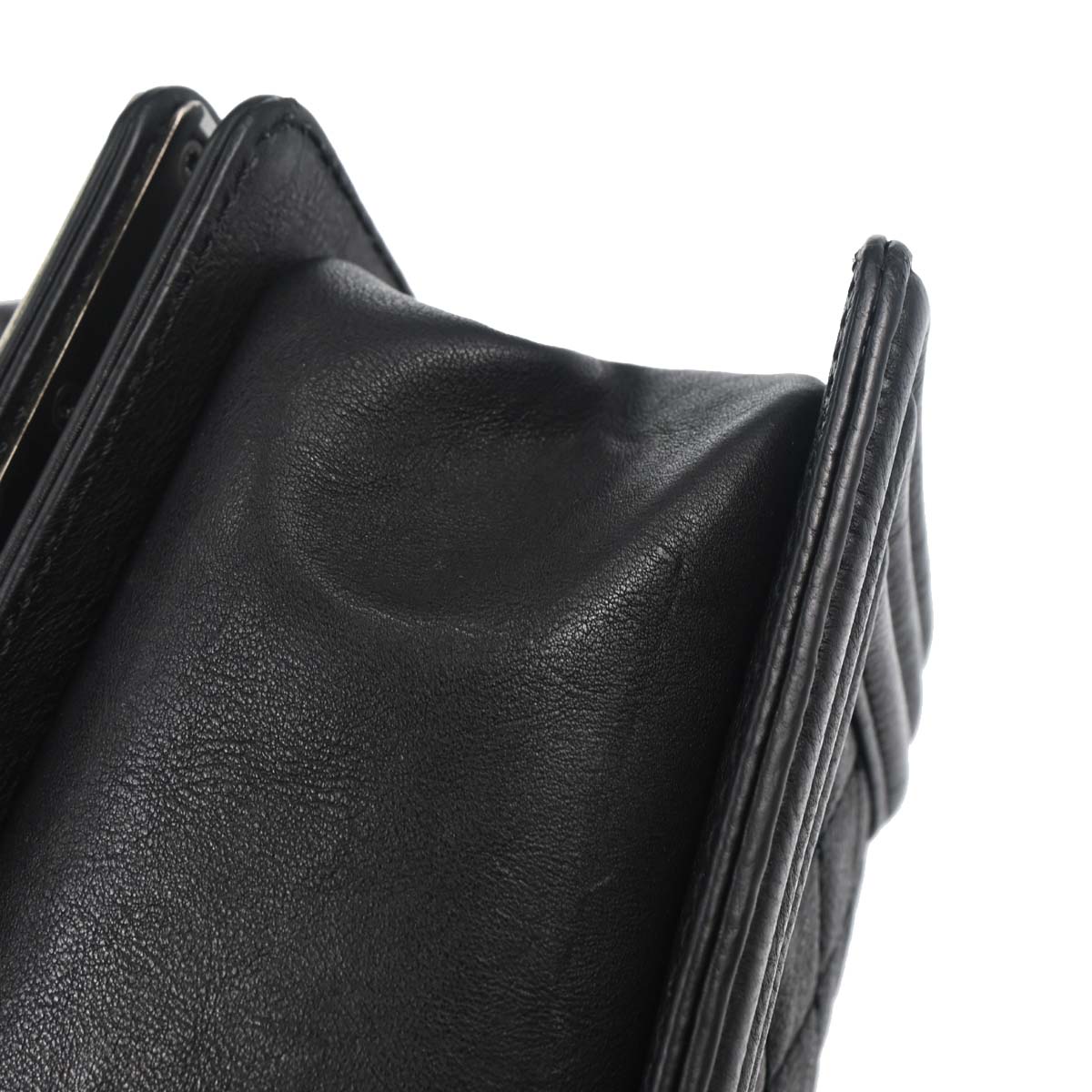 Boy Chanel 2014 Black Calfskin Medium Shoulder Bag