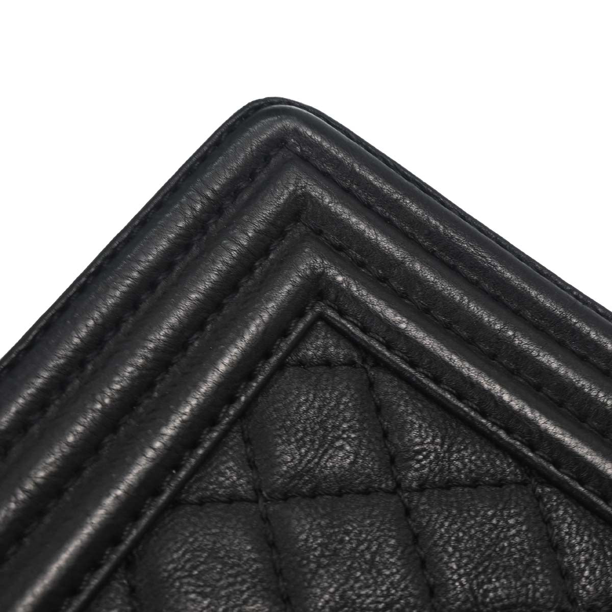 Boy Chanel 2014 Black Calfskin Medium Shoulder Bag