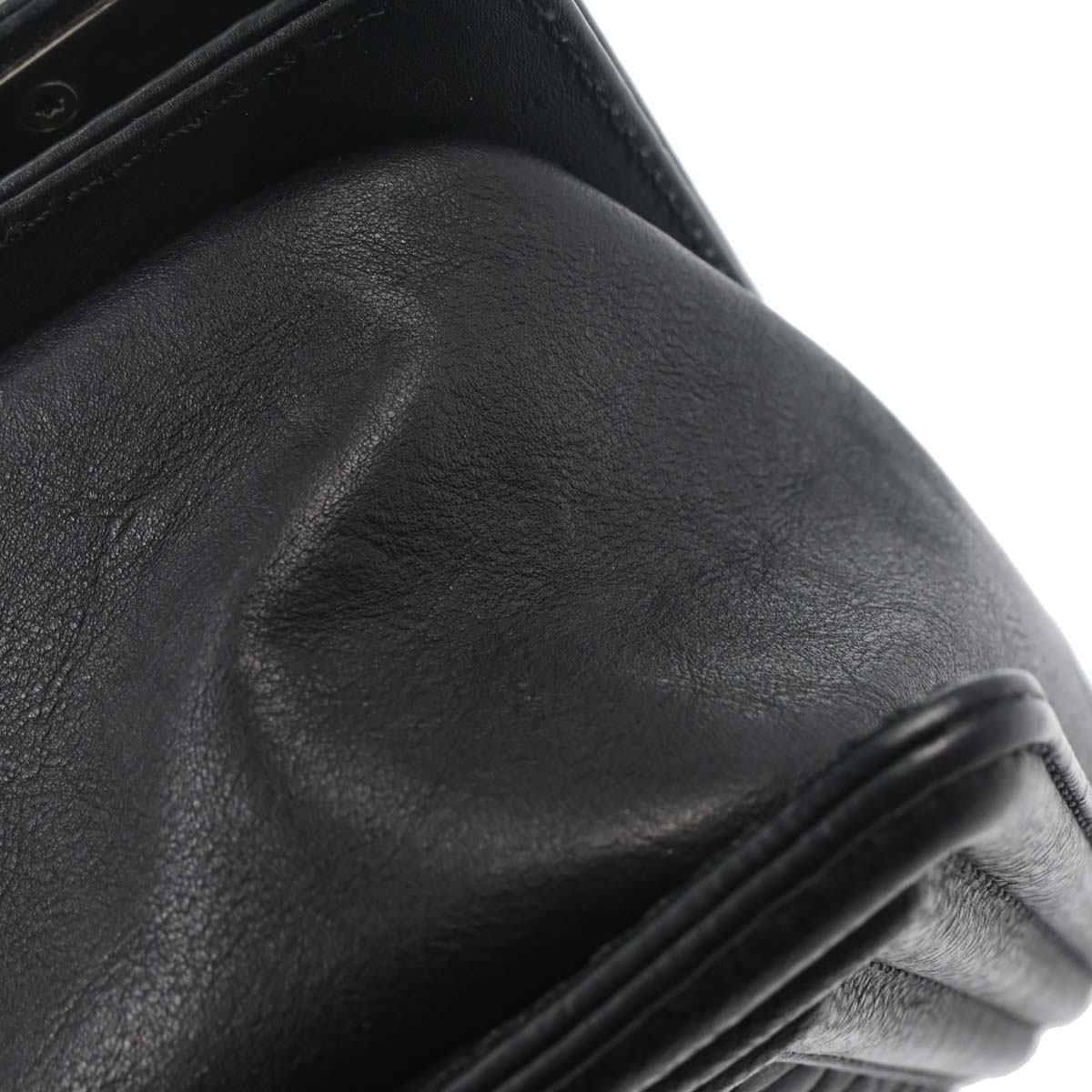 Boy Chanel 2014 Black Calfskin Medium Shoulder Bag