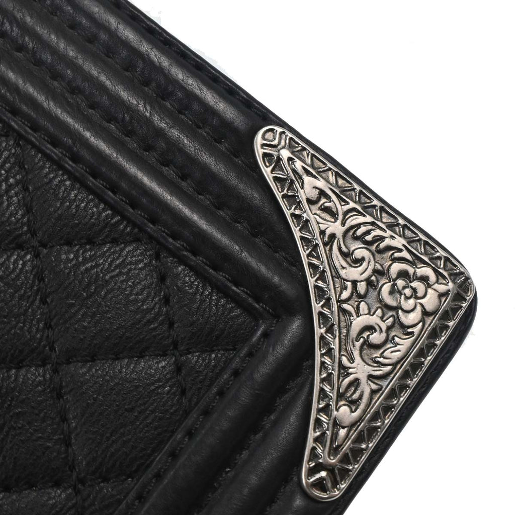 Boy Chanel 2014 Black Calfskin Medium Shoulder Bag