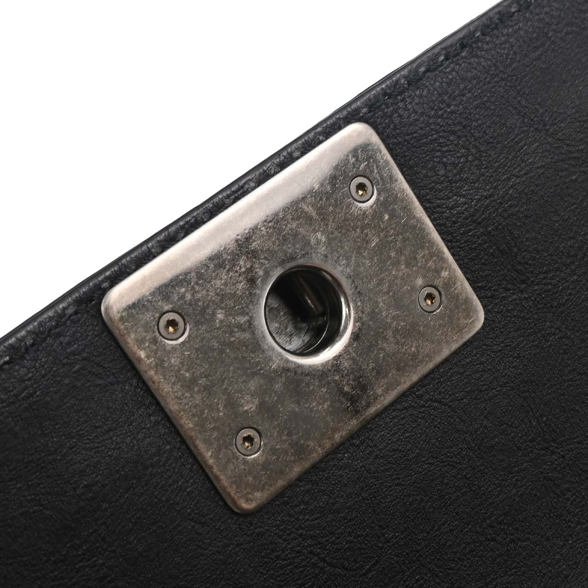 Boy Chanel 2014 Black Calfskin Medium Shoulder Bag