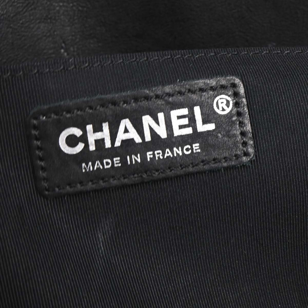 Boy Chanel 2014 Black Calfskin Medium Shoulder Bag
