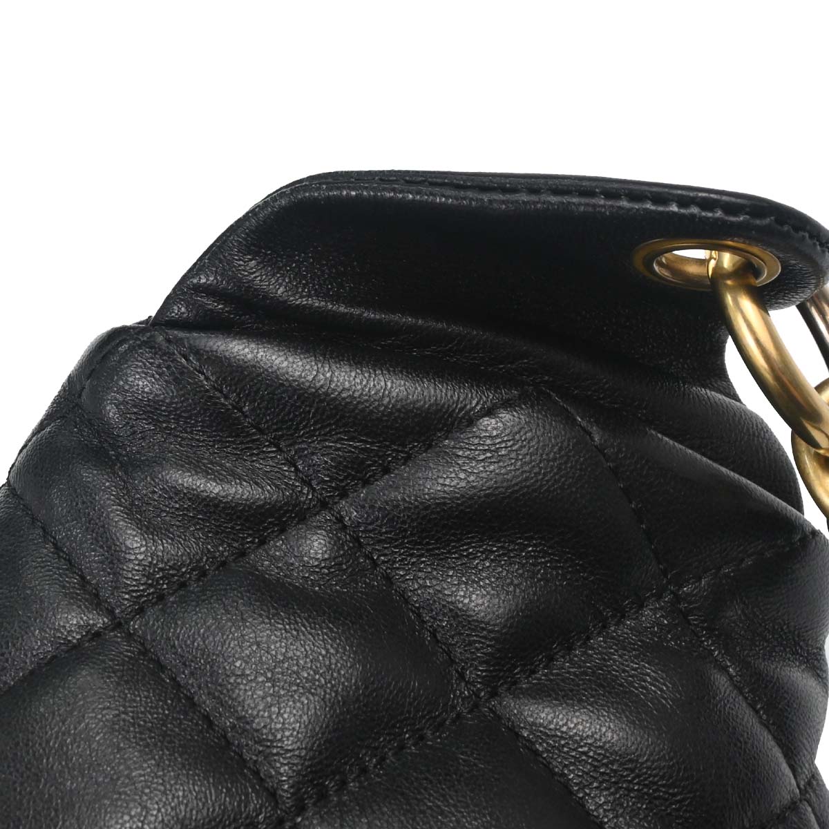 Chanel 2019 Black Lambskin Waist Bum Bag