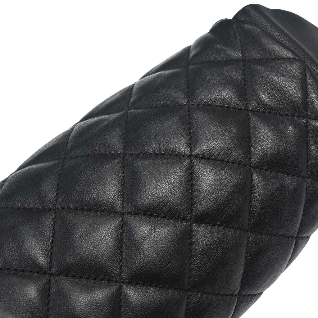 Chanel 2019 Black Lambskin Waist Bum Bag