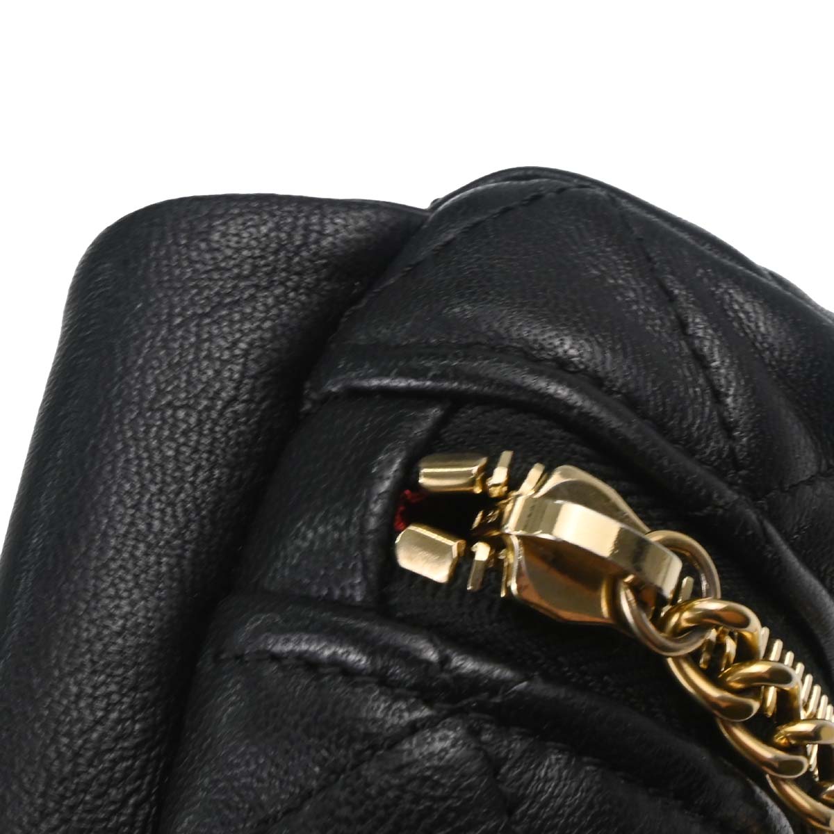 Chanel 2019 Black Lambskin Waist Bum Bag