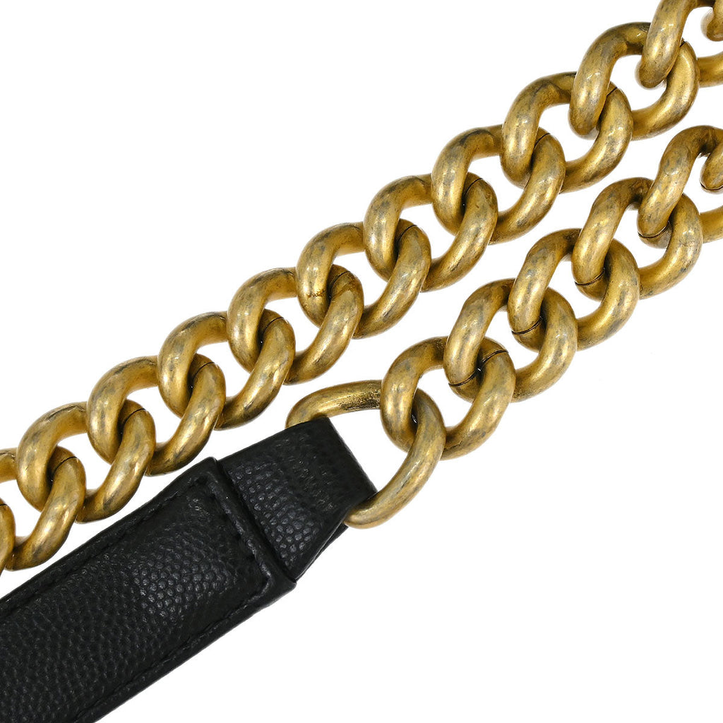 Boy Chanel 2019 Black Caviar Small Chain Shoulder Bag