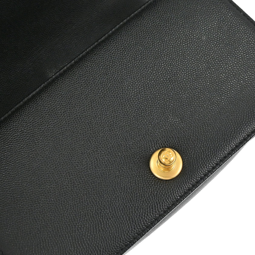 Boy Chanel 2019 Black Caviar Small Chain Shoulder Bag