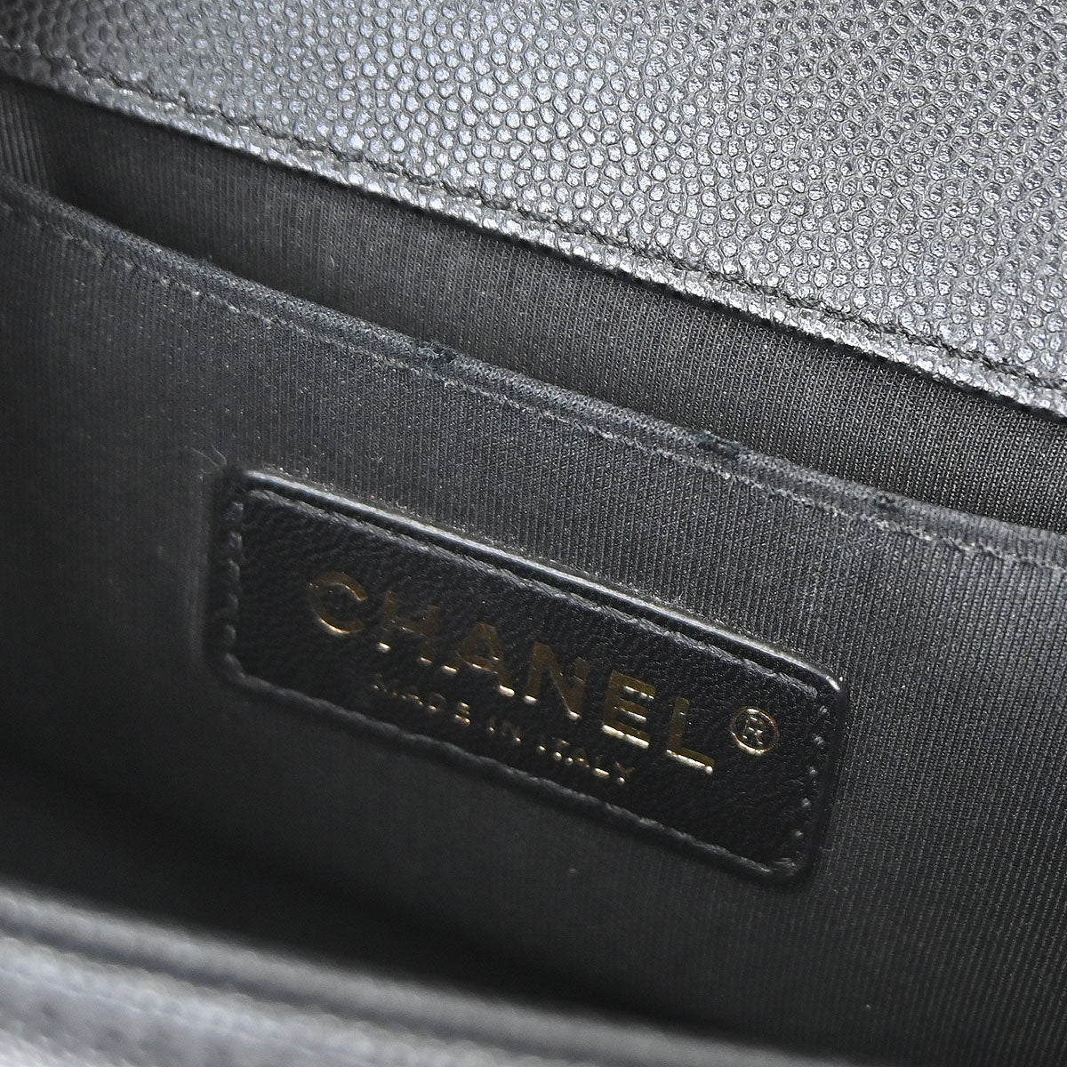 Boy Chanel 2019 Black Caviar Small Chain Shoulder Bag