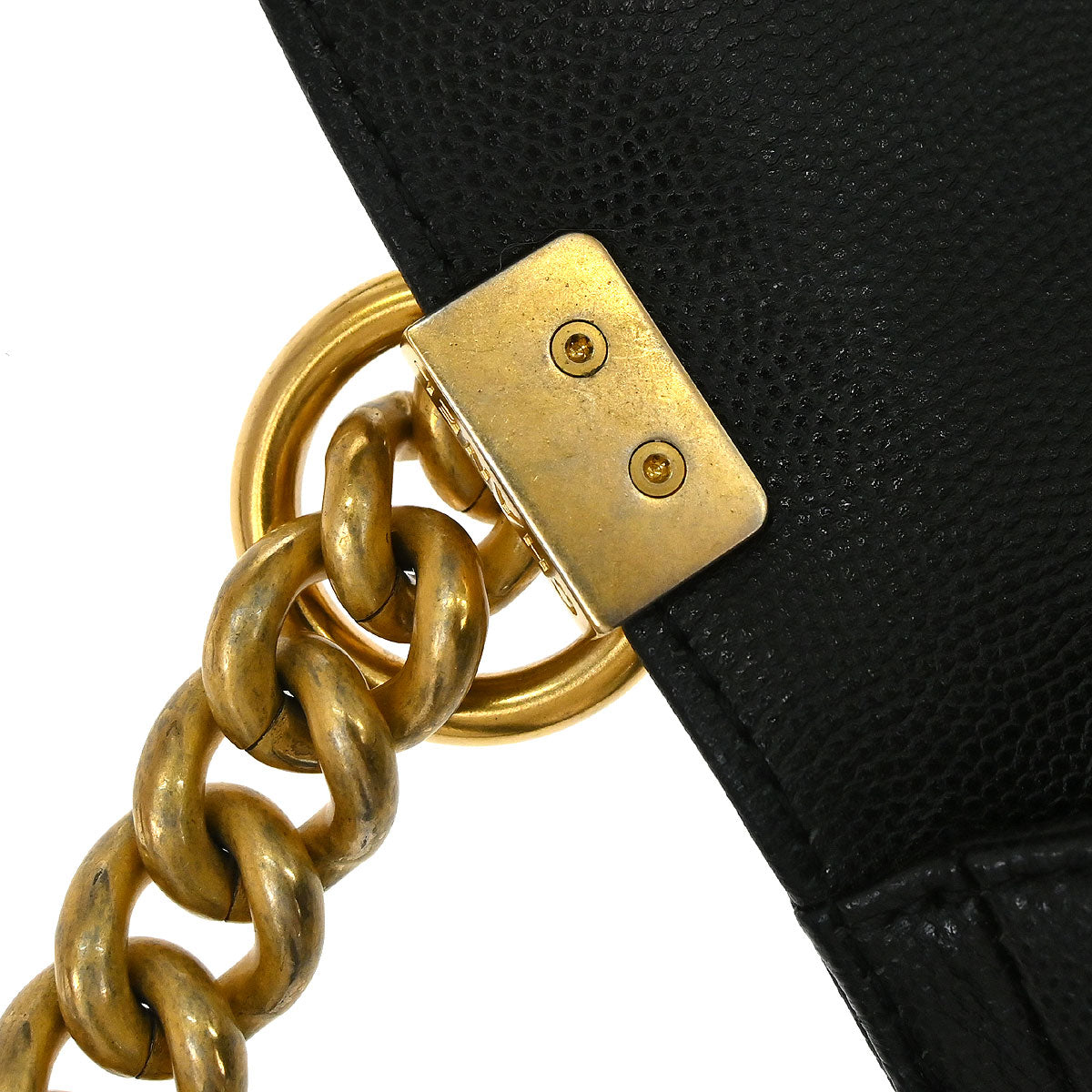 Boy Chanel 2019 Black Caviar Small Chain Shoulder Bag