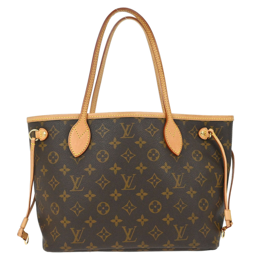 Louis Vuitton Monogram Neverfull PM Tote Handbag M40155