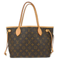 Louis Vuitton Monogram Neverfull PM Tote Handbag M40155