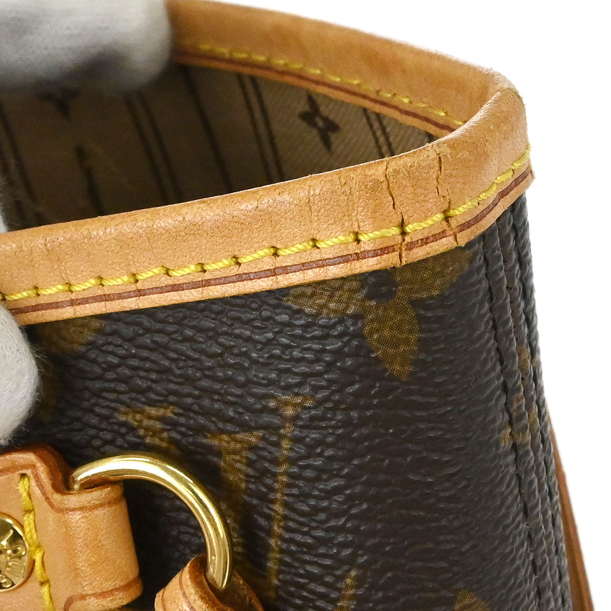 Louis Vuitton Monogram Neverfull PM Tote Handbag M40155