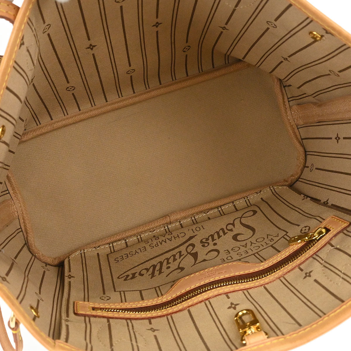 Louis Vuitton Monogram Neverfull PM Tote Handbag M40155