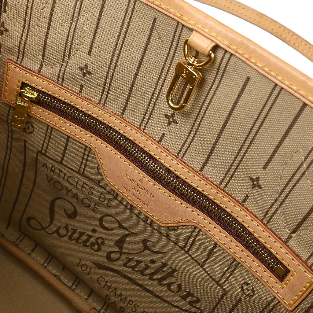 Louis Vuitton Monogram Neverfull PM Tote Handbag M40155