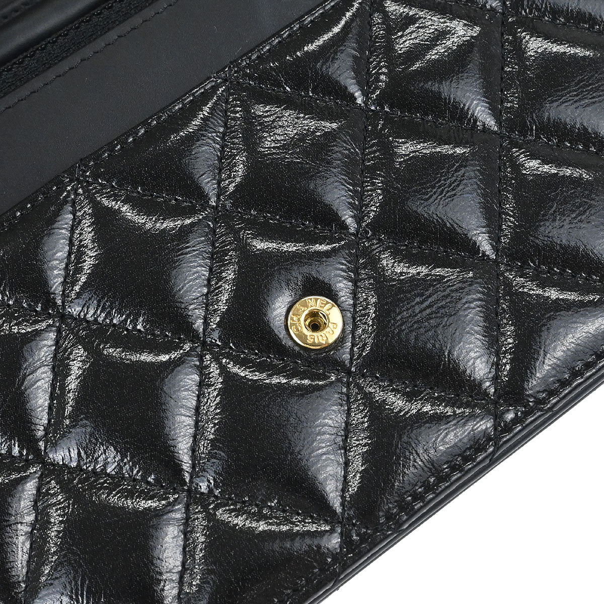Chanel 2014-2015 Black Calfskin Mademoiselle Lock WOC Wallet on Chain Bag