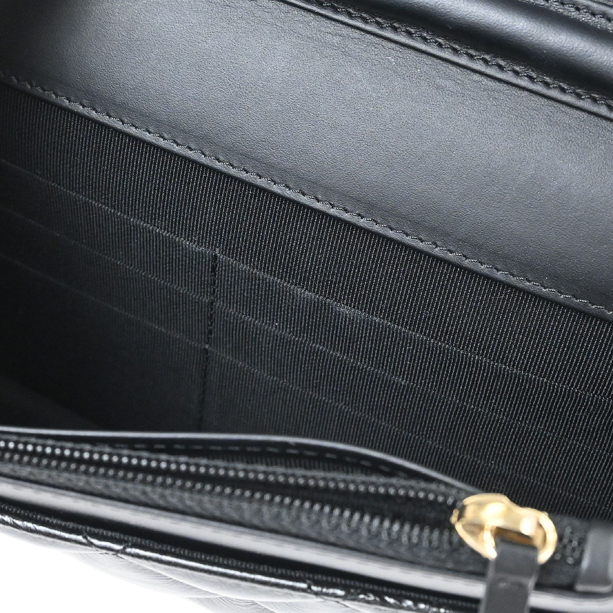 Chanel 2014-2015 Black Calfskin Mademoiselle Lock WOC Wallet on Chain Bag