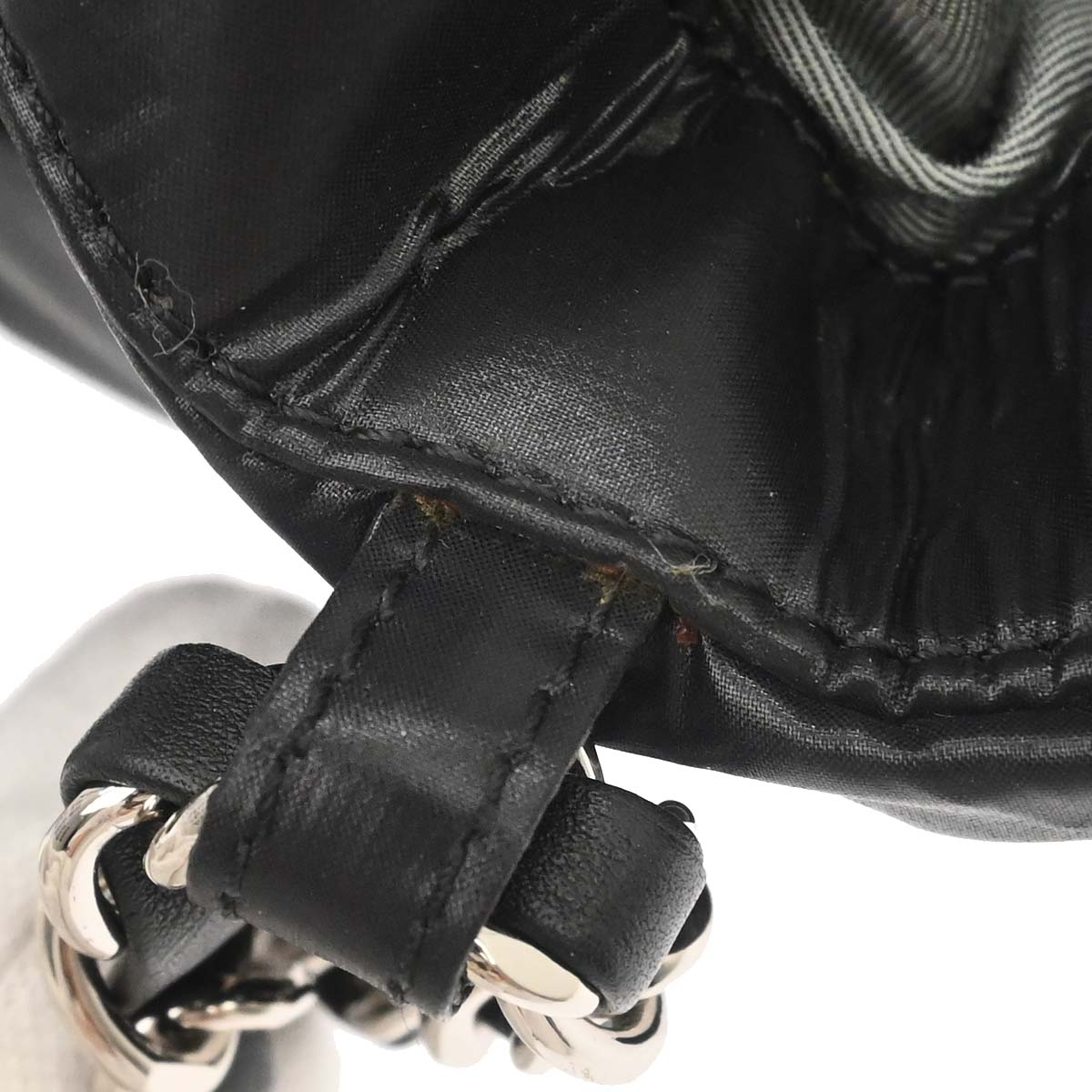 Chanel 2010-2011 Black Nylon Tweed Paris-Byzance Bubble Flap Shoulder Bag