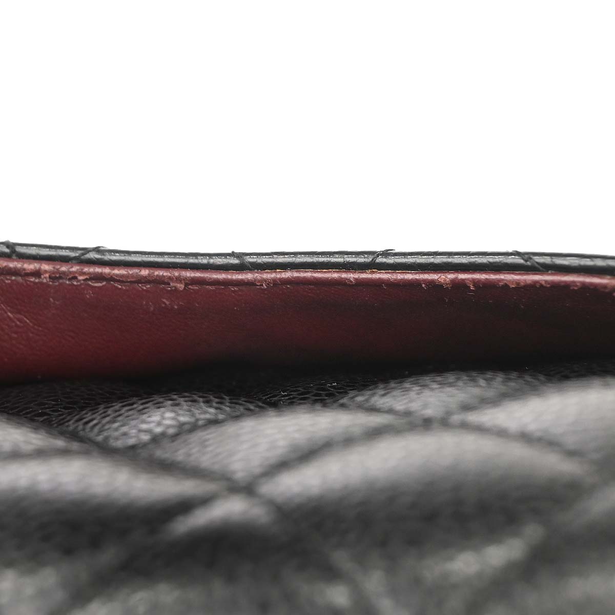 Chanel 2015-2016 Black Caviar Skin Small Classic Double Flap Shoulder Bag