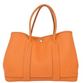 Hermes Orange Negonda Garden Party 36 PM Tote Handbag