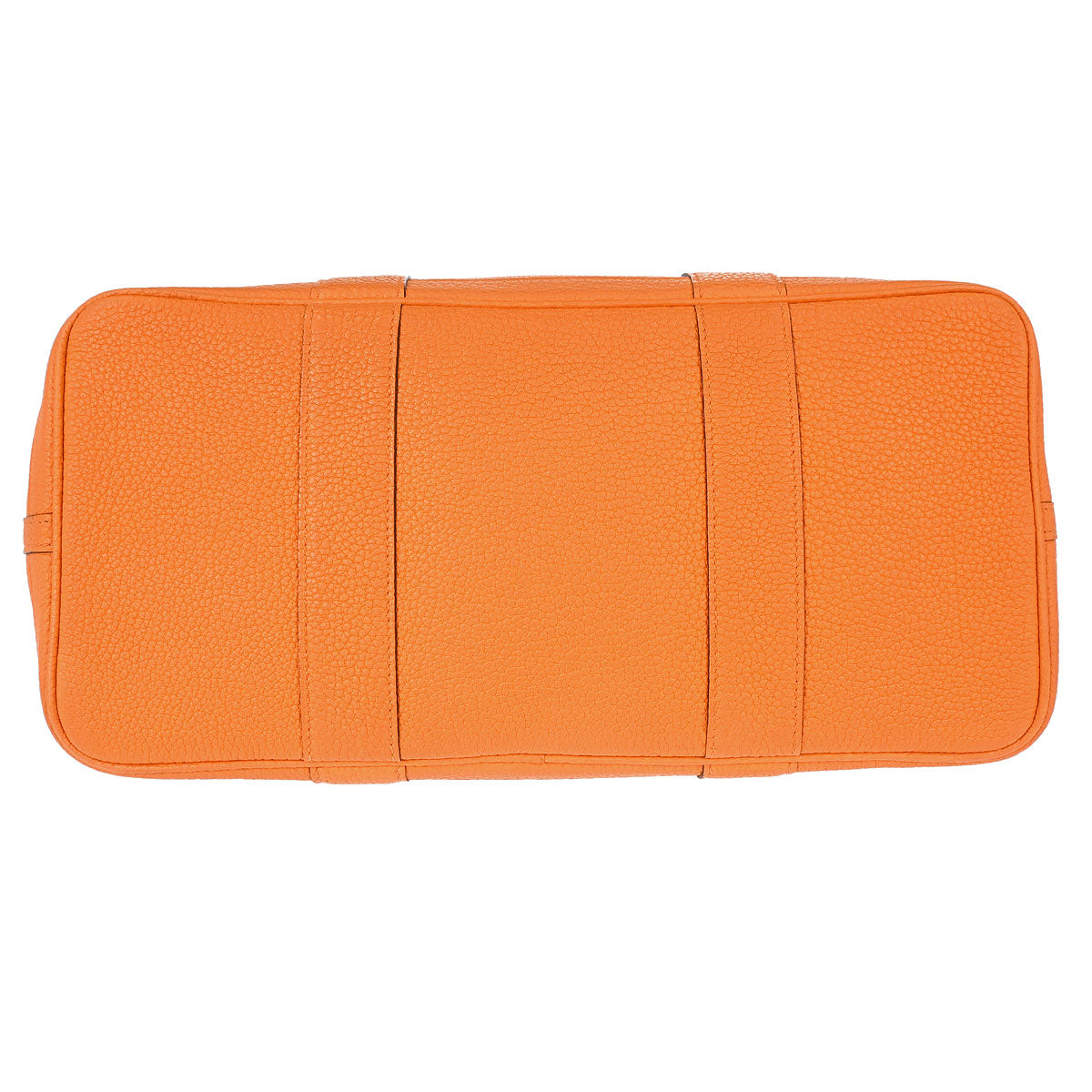 Hermes Orange Negonda Garden Party 36 PM Tote Handbag