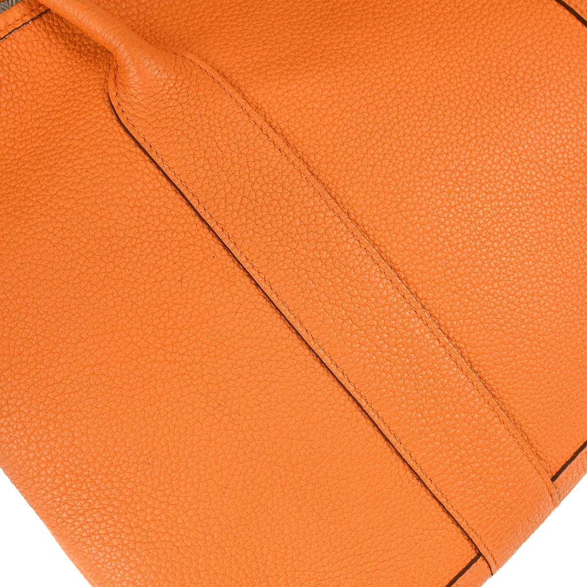 Hermes Orange Negonda Garden Party 36 PM Tote Handbag