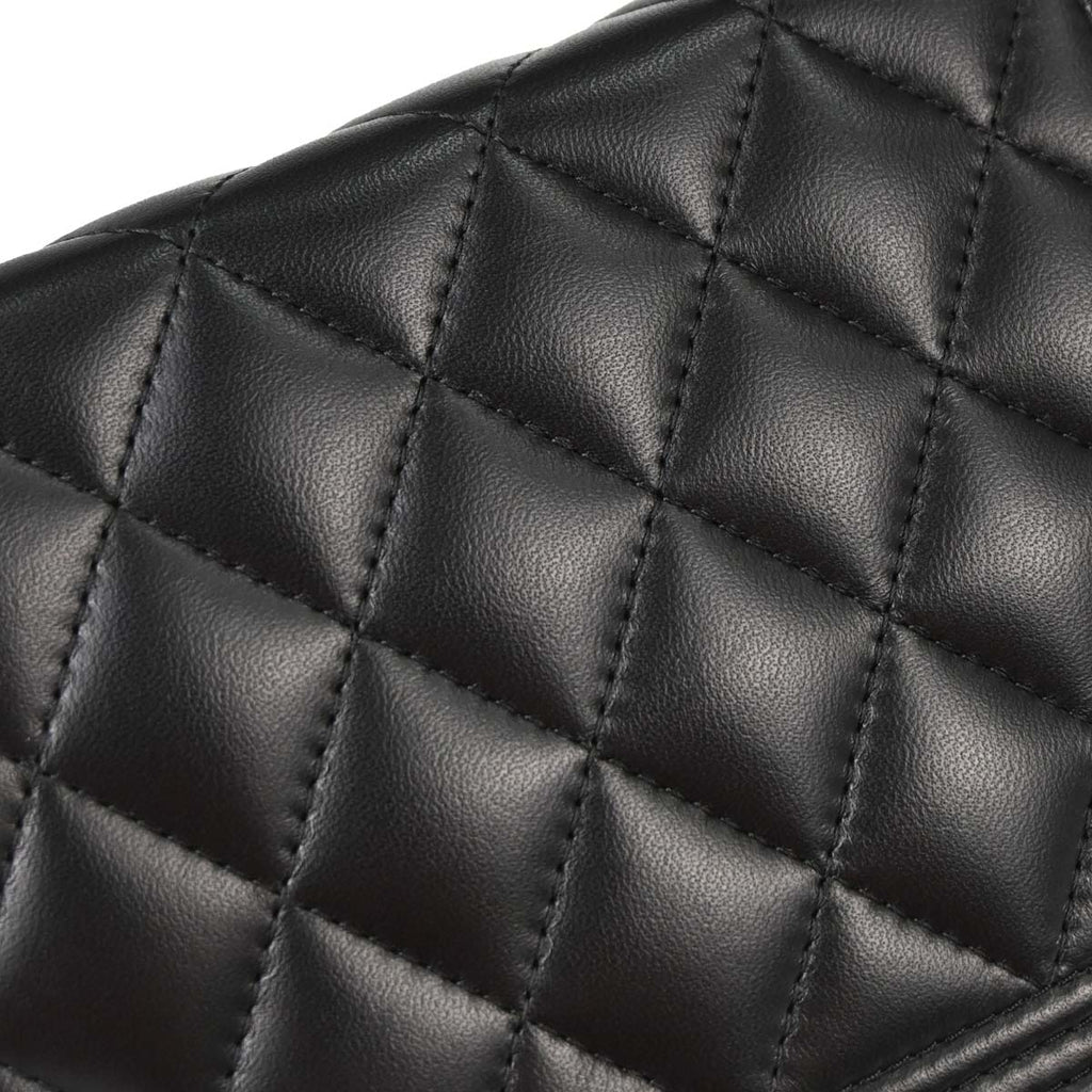 Boy Chanel 2017-2018 Black Lambskin Chain WOC Shoulder Bag