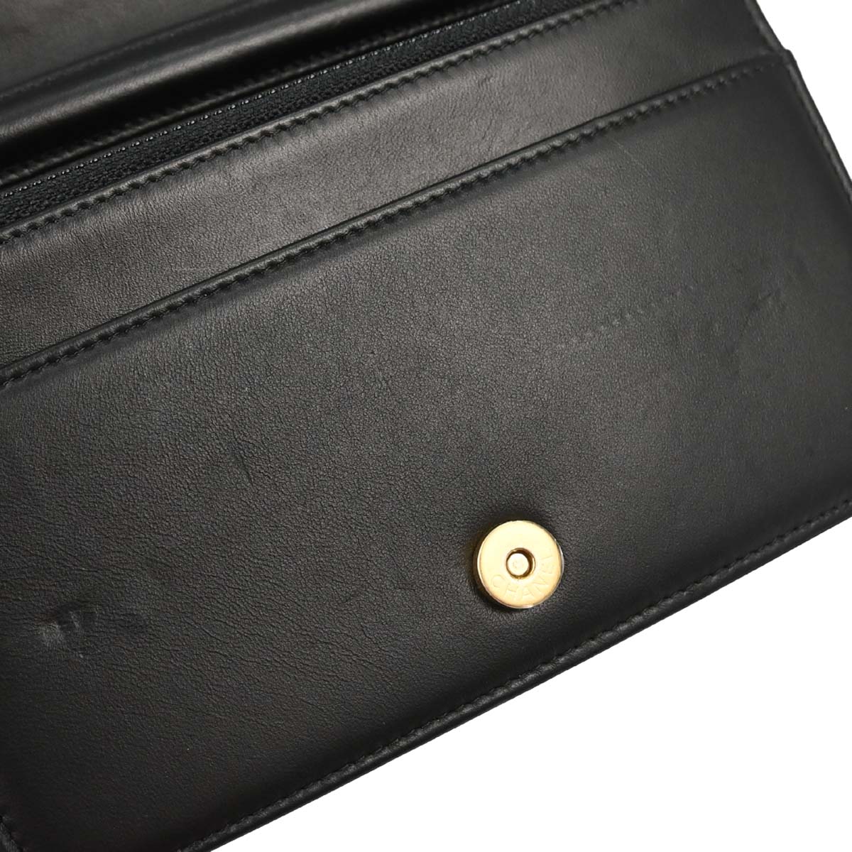 Boy Chanel 2017-2018 Black Lambskin Chain WOC Shoulder Bag