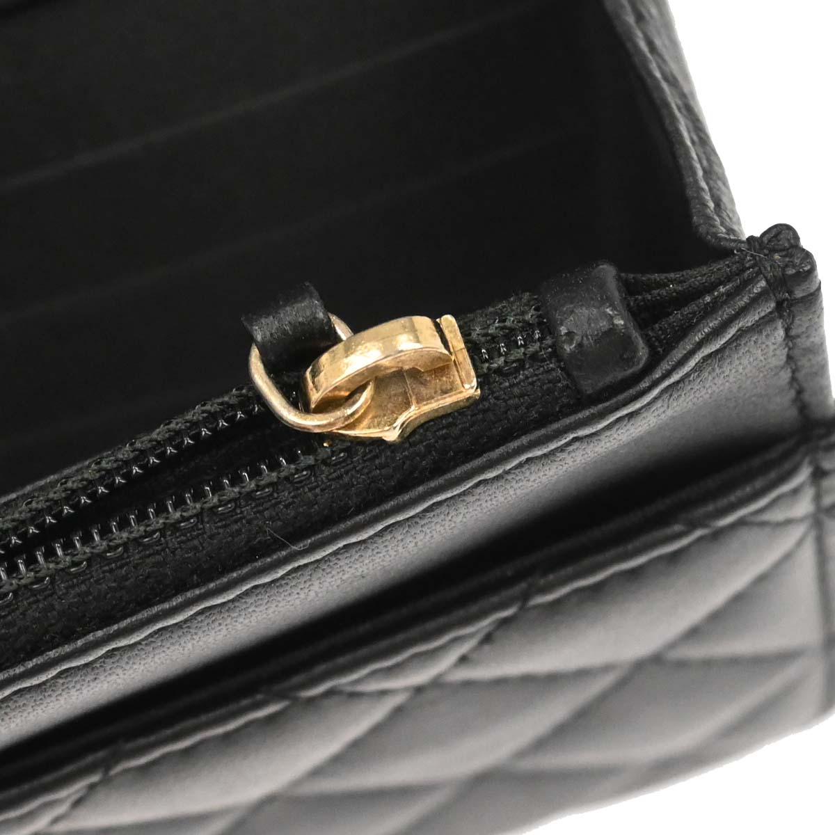 Boy Chanel 2016-2017 Black Lambskin WOC Wallet on Chain Bag