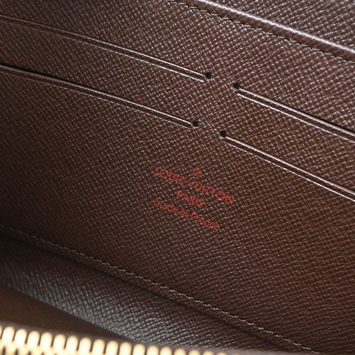 Louis Vuitton 2012 Damier Zippy Wallet N60015