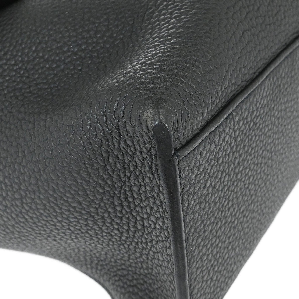 Hermes Plomb Taurillon Clemence Alfred 35 Messenger Shoulder Bag