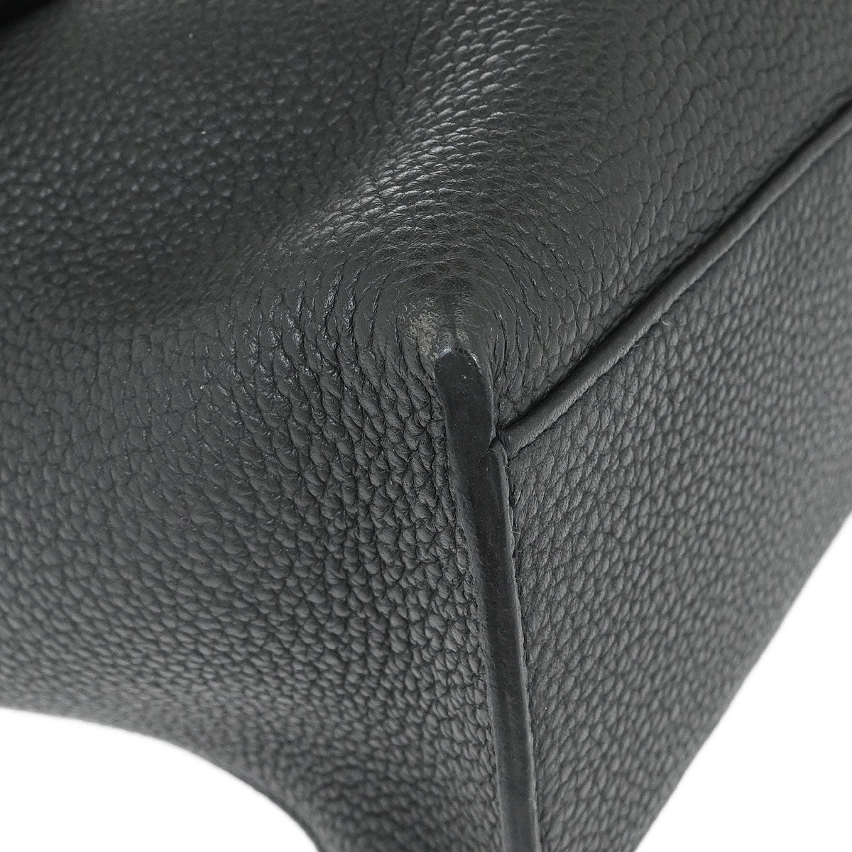 Hermes Plomb Taurillon Clemence Alfred 35 Messenger Shoulder Bag
