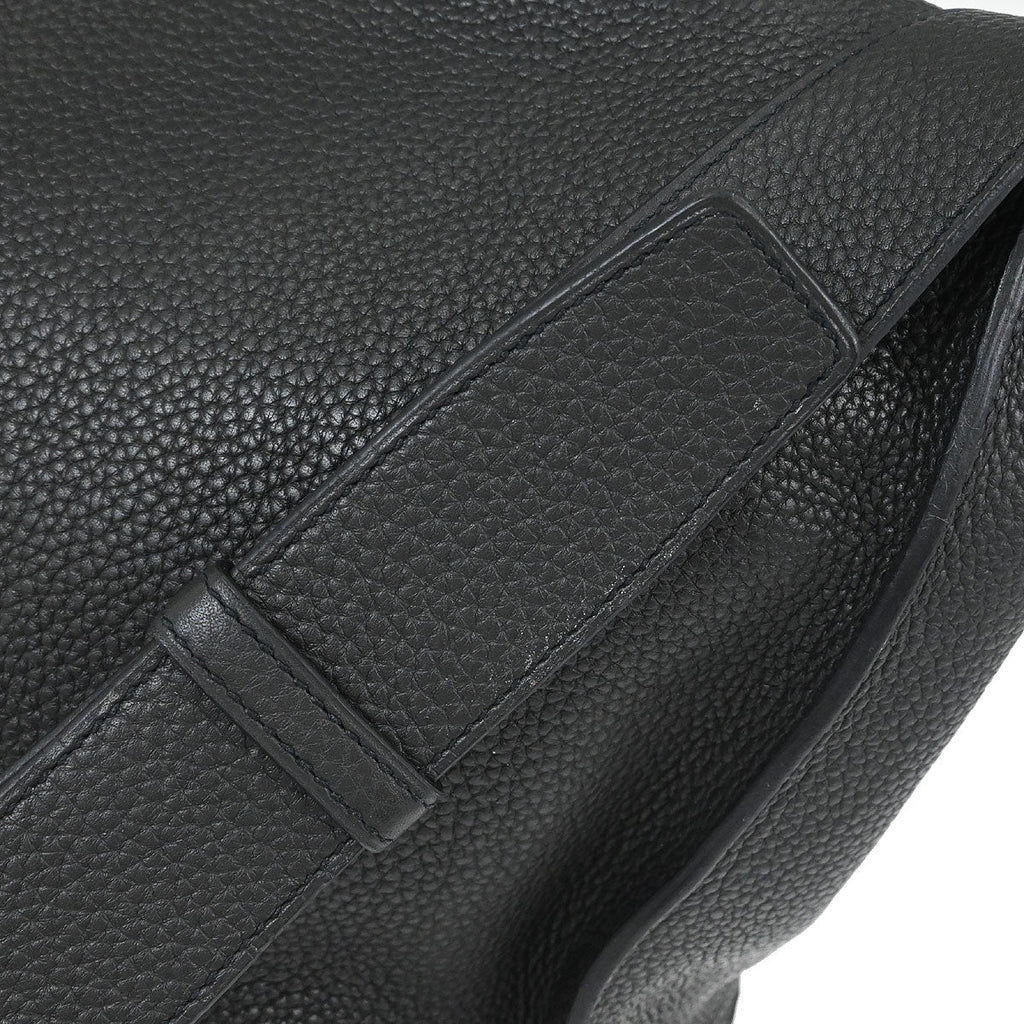 Hermes Plomb Taurillon Clemence Alfred 35 Messenger Shoulder Bag